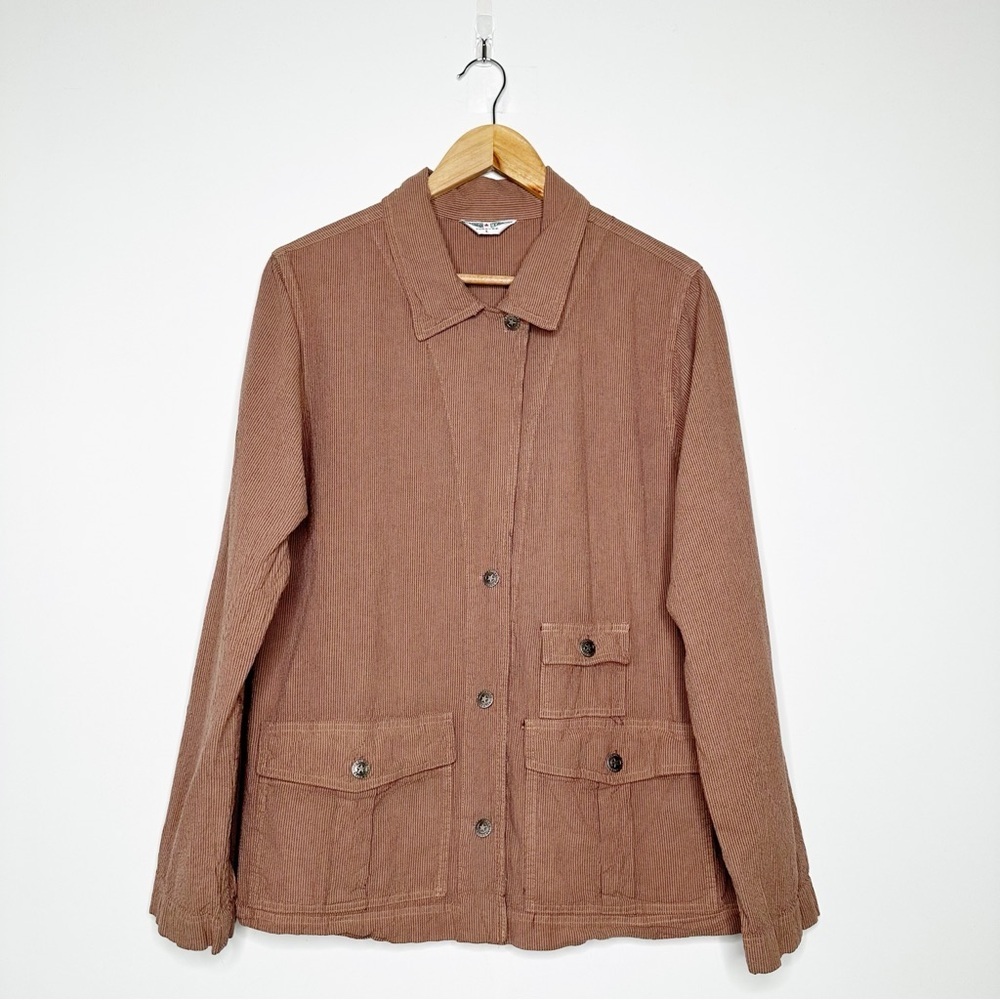 Hard Tail Forever Lightweight Utility Shirt Jacket Size Large